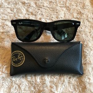 Ray Ban wayfarer black original sunglasses RB2140